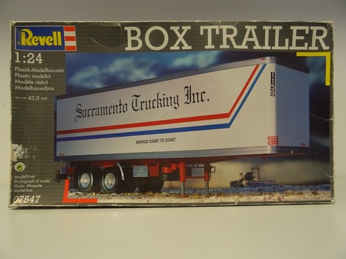 Revell box trailer - box, "sacramento