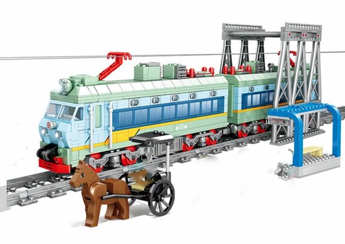 Elektrische eisenbahn aus der - aus,