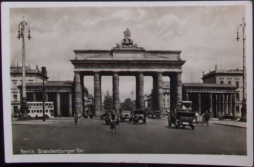 1930 berlin brandenburger - ak~1930:,