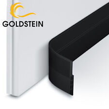 Türdichtung selbstklebend Zugluftstopper Tür 100cm schwarz