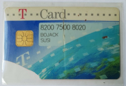Card beschädigt - t-card,,
