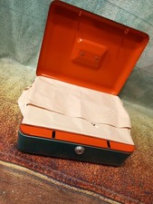 alte große Geldkassette