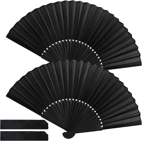 Kleine handfächer schwarze - kleine,