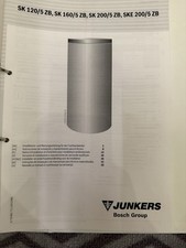Junkers Speicher-Wasserwärmer Typ SK120-5ZB