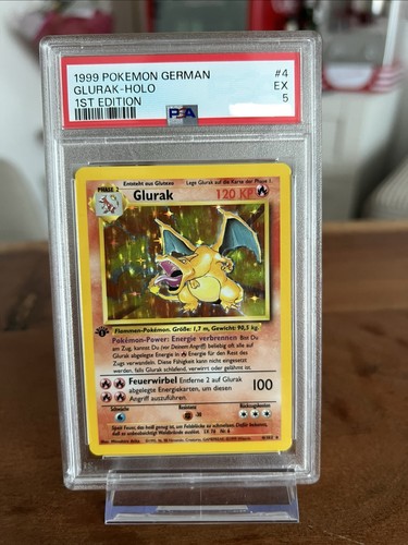 Glurak pokemon bs4 1st - pokemon, edition