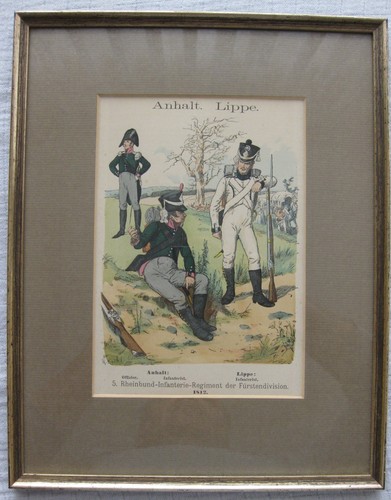 Druck rheinbund infanterie - rheinbund,