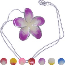 TIKI Flower PIN UP Blüten HALSKETTE / Schmuck Rockabilly