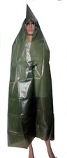 NVA Schutzüberwurf SBU67 Nässeschutz Poncho Cape DDR Armee ABC Schutz Plane