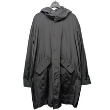 Dior langer Mantel Kapuze