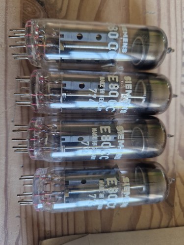 Siemens e80cc röhren - 4x, nos