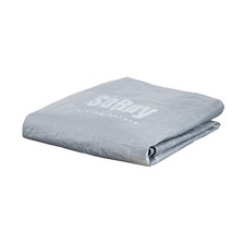 B-Waren Wetterfeste Abdeckplane für Fahrradgarage ohne Rahmen SDA12-SIL-bwaren