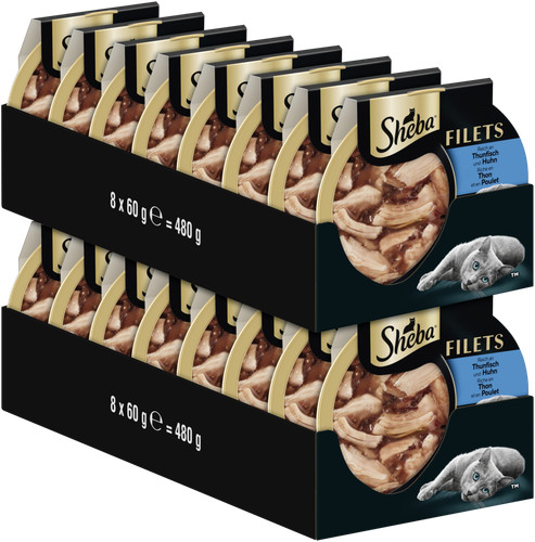 16x60g sheba katzenfutter - sheba,