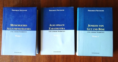Friedrich nietzsche werke - nietzsche, •