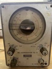 RC-Generator TG 11 GRUNDIG Electronic H&B Messgerät Rarität Signalgenerator