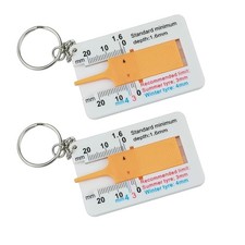 2 Stücke Profiltiefenmesser