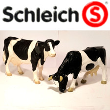 2x Schleich Kuh 13207 + 13140 Schleichtier Farm Bauernhof Tiere 1x M.i. Portugal