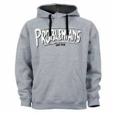 Problemfans Ultras Hooligans Fussball Fans Hoodie Lok Hansa Dynamo M-3XL grau