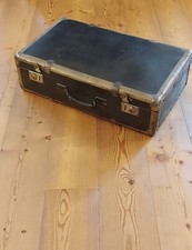 Antik Oldtimer Reisekoffer aus