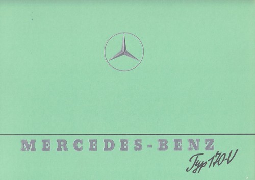 Mercedes typ 170 oldtimer - v,