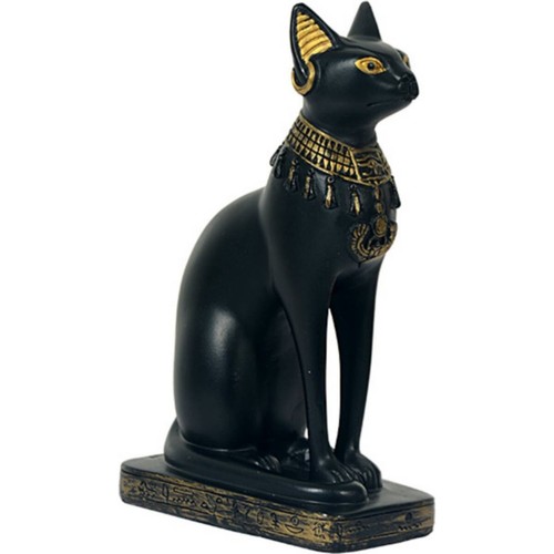Hockende ägyptische katzen - hockende,