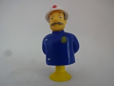 Sammelfigur / Fireman Sam mit weißen Helm - 50 mm