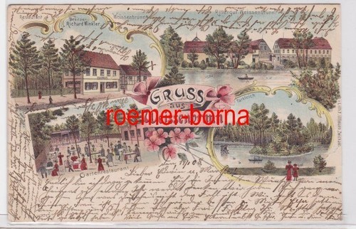 85812 lithographie gruß - 85812,
