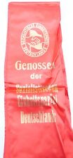 Original alte Kranzschleife der DDRder SED Den unsterblichen Helden selten T0639