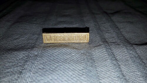 Gefechtsspange weissenburg - gefechtsspange, "weissenburg"