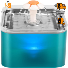 Katzenbrunnen 2L Edelstahl mit