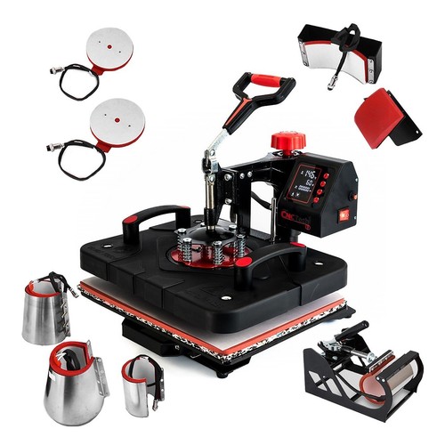 38x30cm 8in1 transferpresse - 38x30cm,