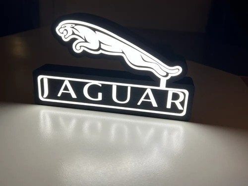 Jaguar led leuchtkasten - led, schild