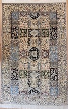 Nain Teppich Korkwolle mit