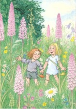 Künstler- Postkarte