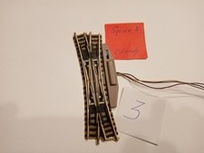 Konv Spur N KreuzWeiche +E Antrieb 9166l geprüft  Piccolo Profigleis Fleischmann