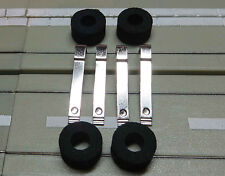 Faller Aurora -- 4 Schleifer und 4 Moosgummireifen für AFX Motor 