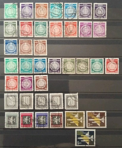 Ddr 1954 dienstmarken - ddr,