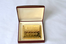 BAHLSEN - goldener Leibniz Butterkeks, 100 Jahre Jubiläum 1889-1989, selten RARE