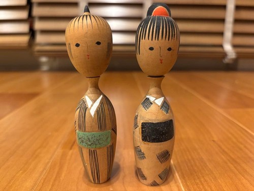 Japanische kokeshi holzpuppe - japanische,