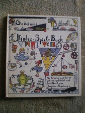 Geheimes-Kinder-Spiel-Buch - Joachim Ringelnatz - Nachdruck von 1924