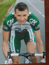 Pietro Caucchioli, Credit Agricole, 2007, unsignierte Autogrammkarte