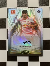2021-22 Topps Tier One Bundesliga Auto RC Hugo Novoa /75 RB Leipzig