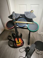 Nintendo Wii Schlagzeug, Gittare und Mikrofon