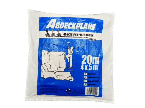 Ldpe malerfolie - ldpe, 20 m²