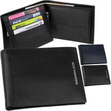  MANDARINA DUCK Herren Geldbörse Leder Extra Weich Börse Geldbeutel Portemonnaie