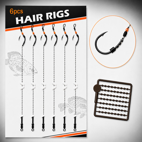 6er set premium angelhaken - 6er,