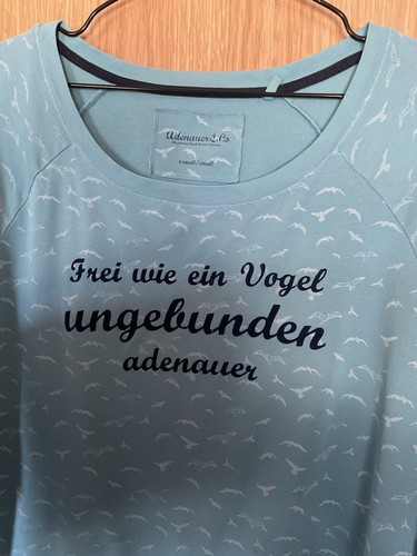 Besonderes blaues sweatshirt - blaues,