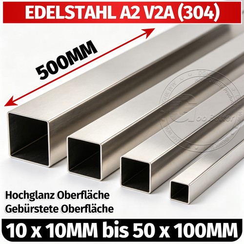 Edelstahl vierkantrohr - edelstahl,