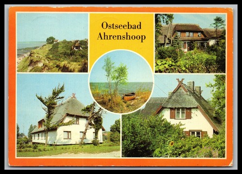 Ansichtskarte ostseebad - ansichtskarte,