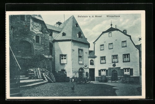Ansichtskarte beilstein - ansichtskarte,