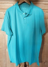 Cooles Poloshirt ANGELO LITRICO Basics Mintgrün Mesh Slim Fit Gr. 3XL Neu!